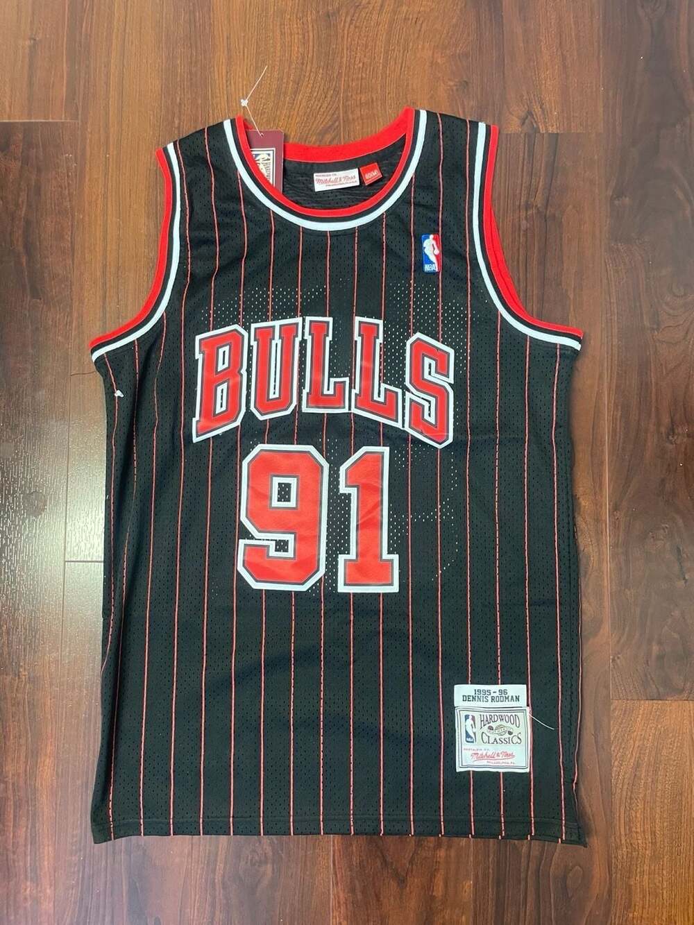 Mitchell & Ness Dennis Rodman 1995-96 Chicago Bulls H.C Jersey Size 40(M)